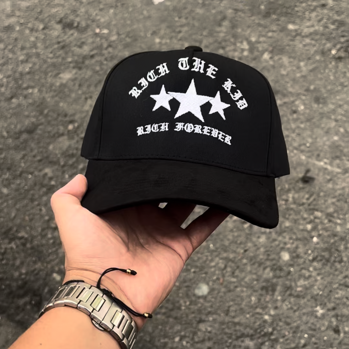 GORRA BARBAS BLACK RUDE KID