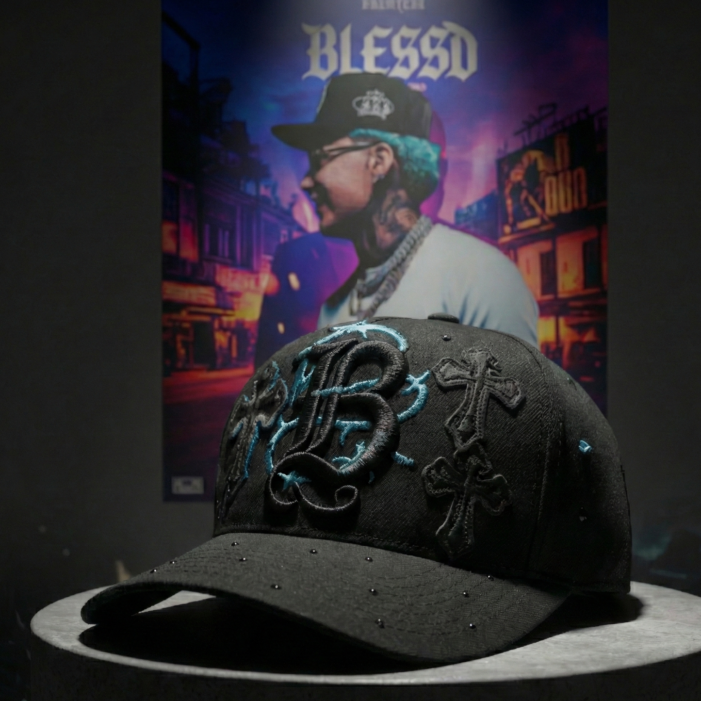 GORRA BLESSD AZUL