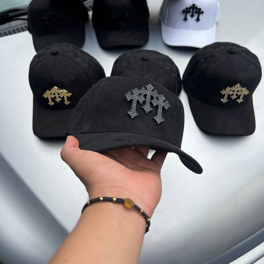 GORRA NEGRA BARBAS CHROME