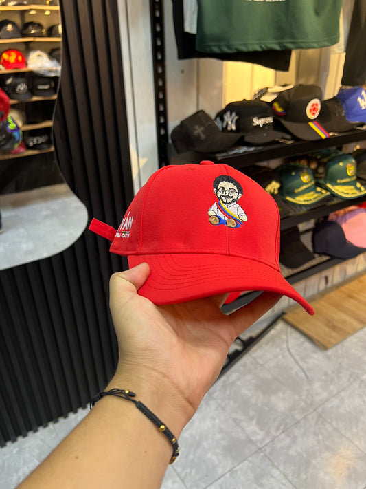 GORRA IVÁN CEPEDA ROJA