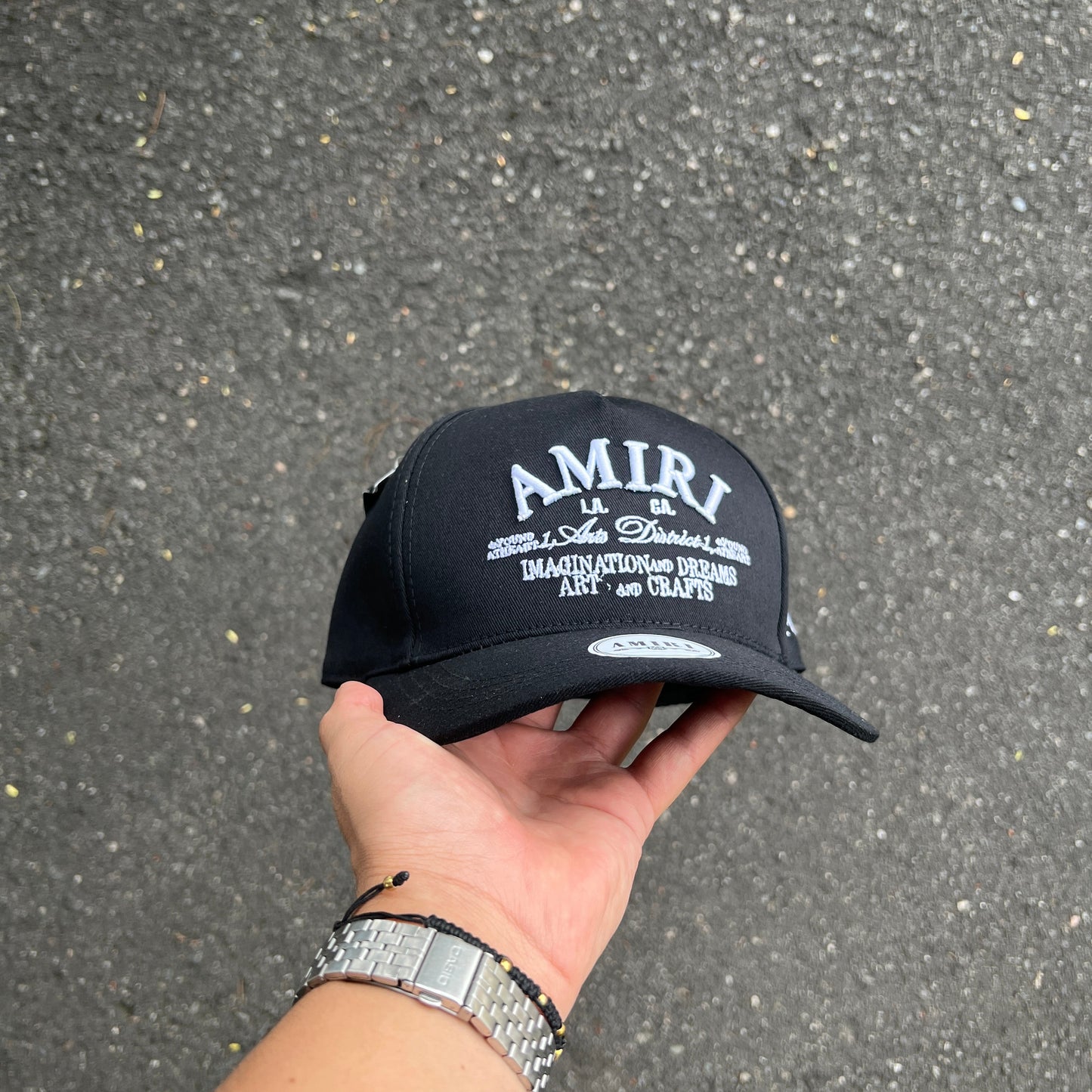 GORRA AMIRI NEGRA