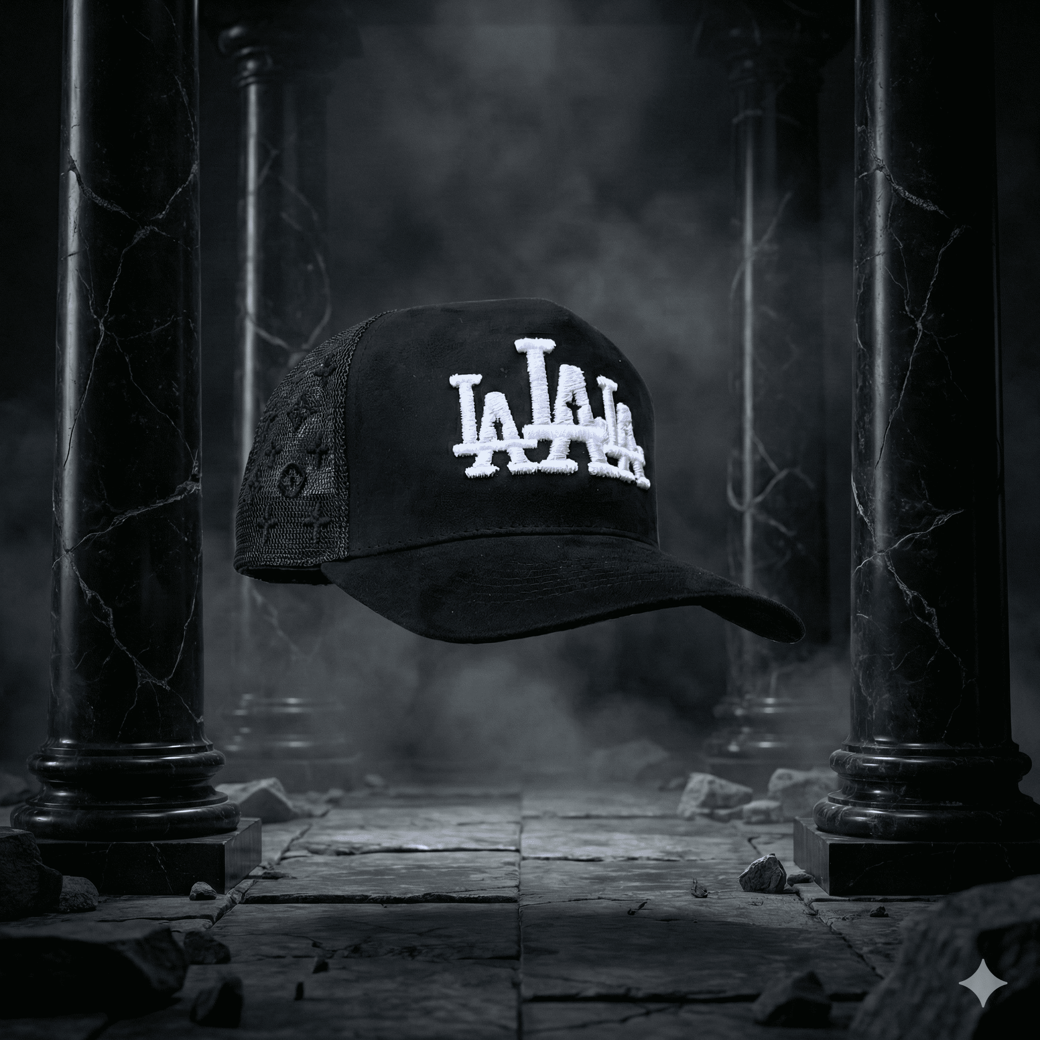 GORRA LALALA BLACK CON BLANCO – Blendistar