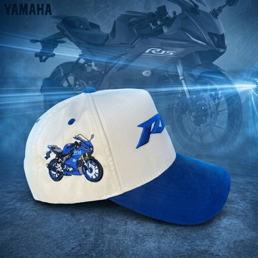 GORRA R15 BLUE