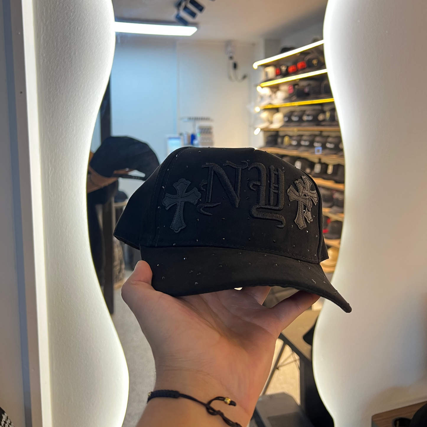 GORRA N'Y CRUZ BLACK