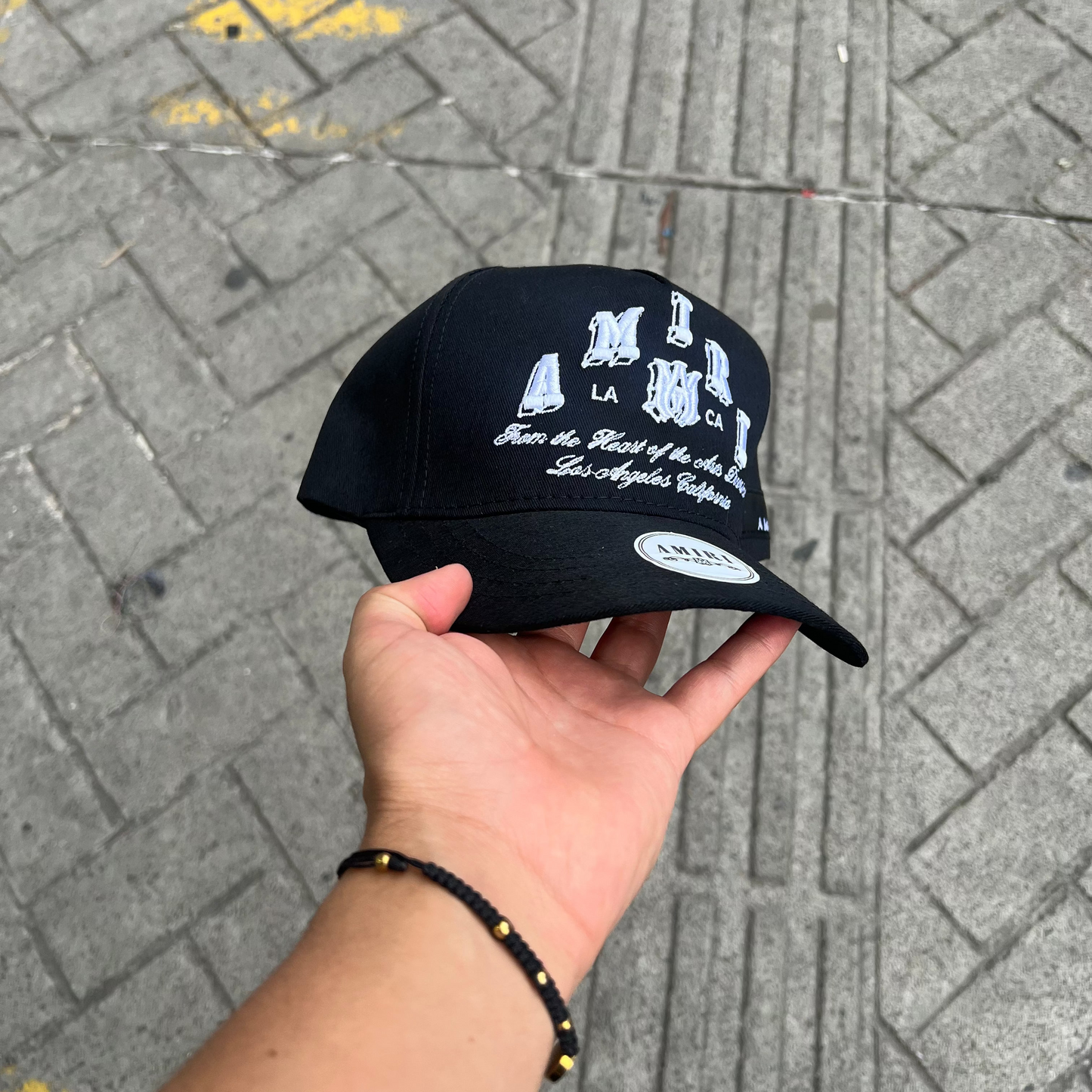 GORRA AMIRI NEGRA