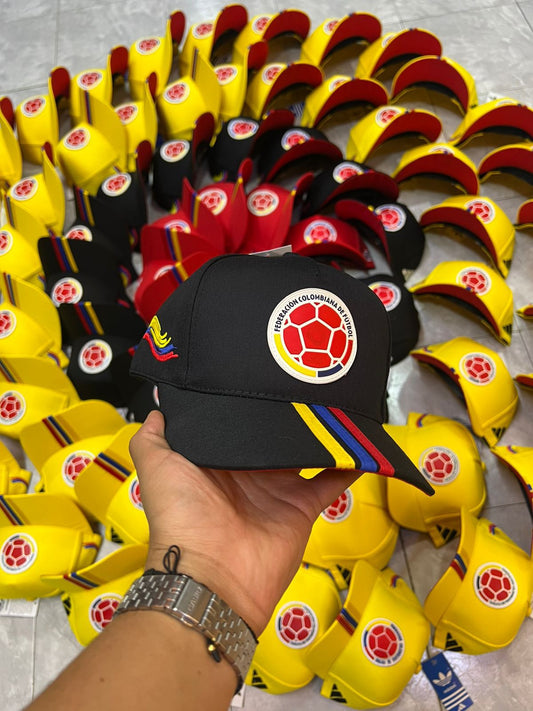 GORRA DE COLOMBIA NEGRA